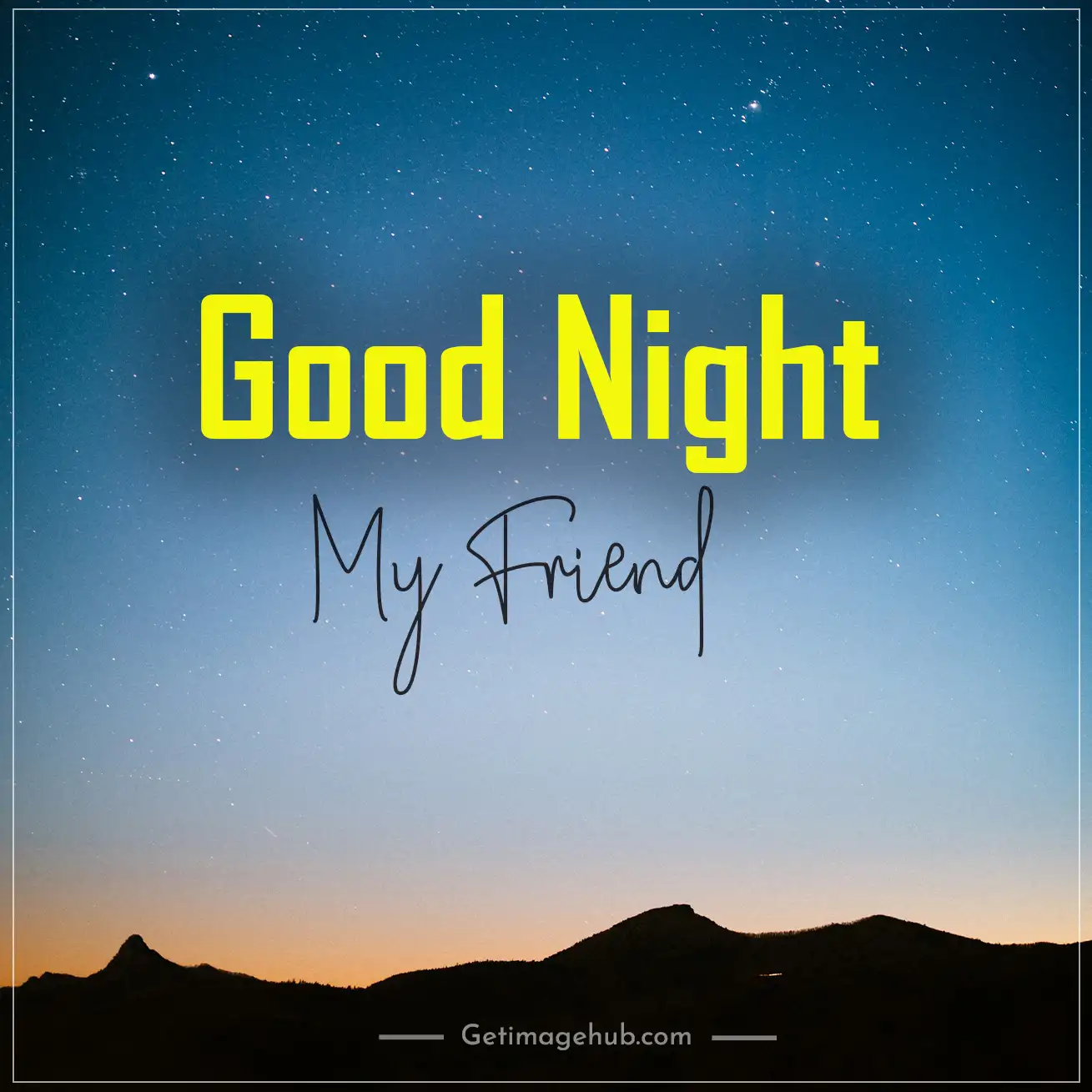 Best good night wishes images for friends