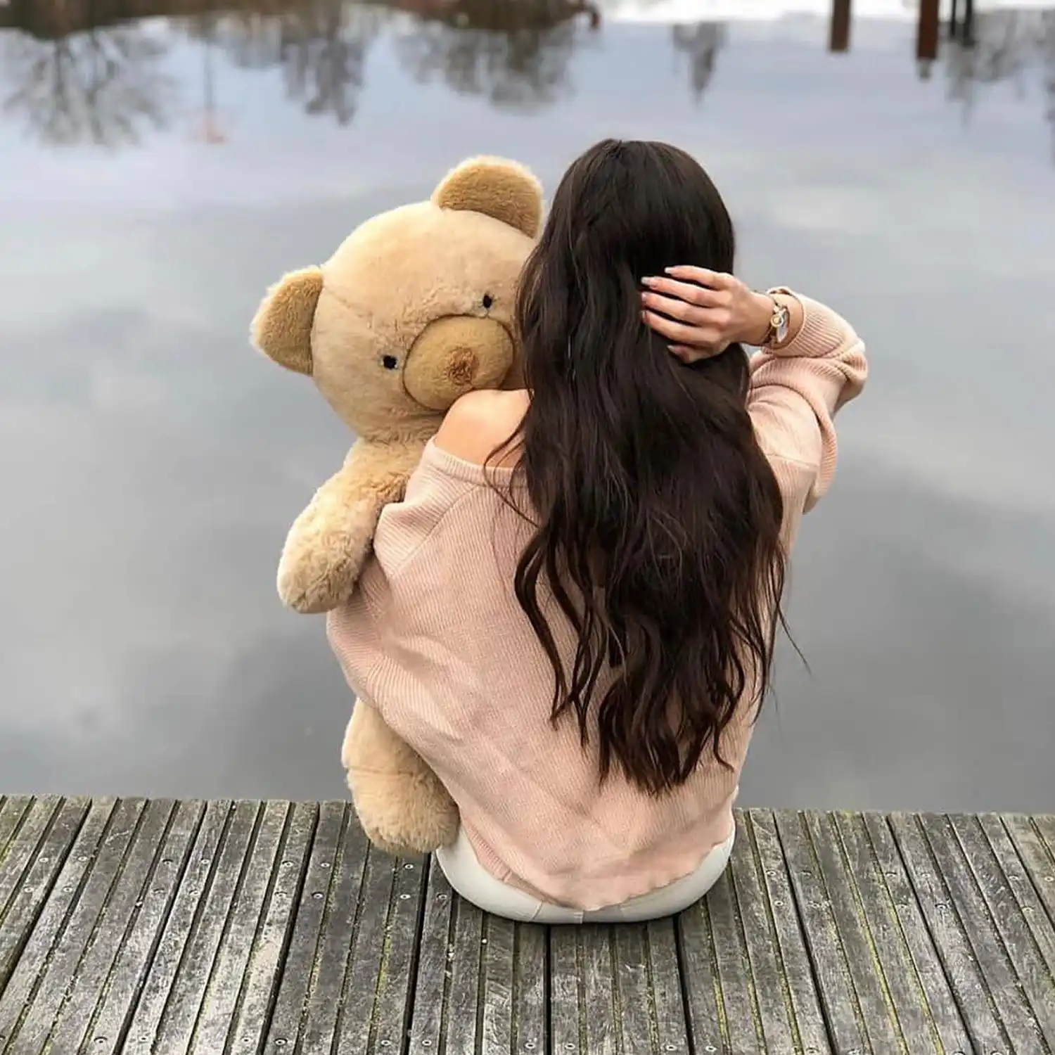 DP girl with Teddy