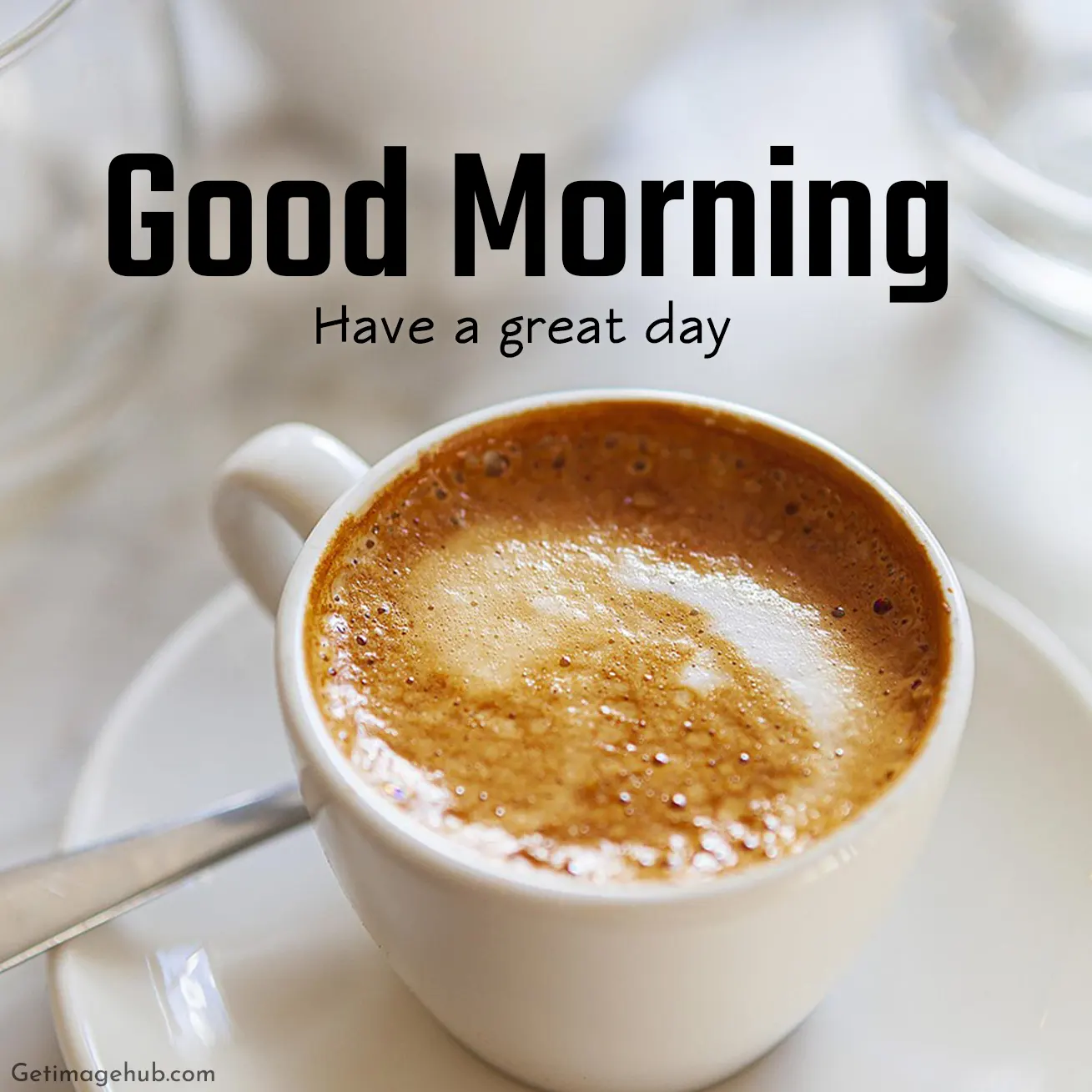 Good morning coffee photo HD