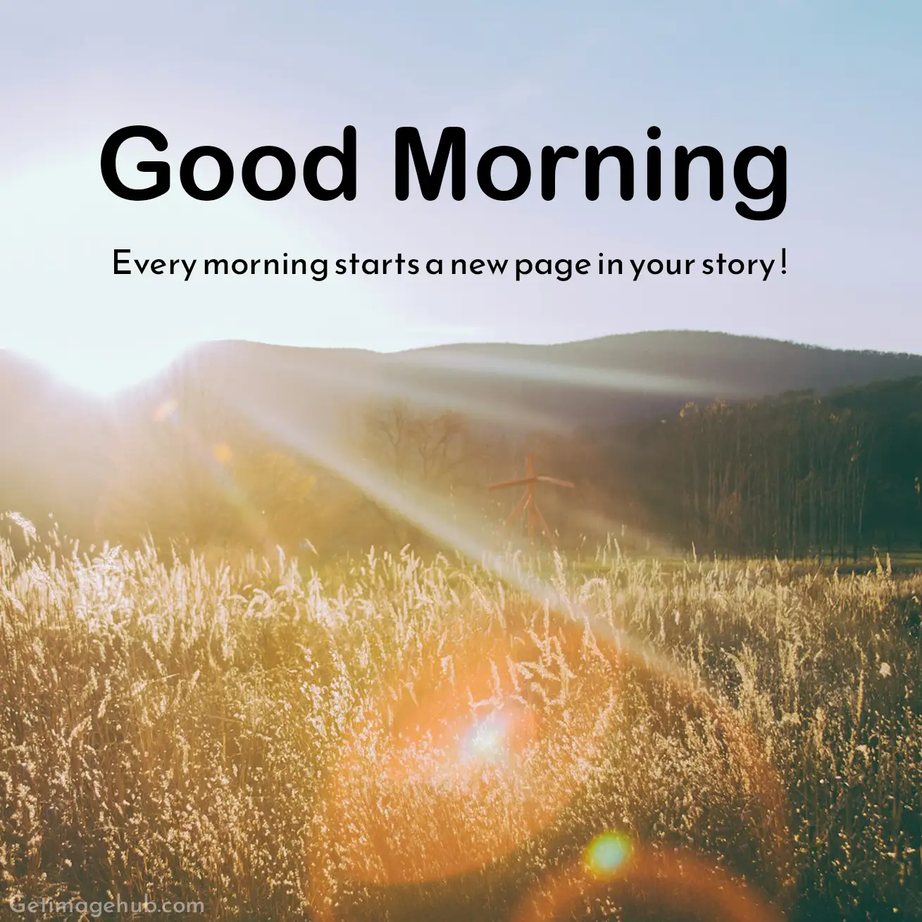 Good morning pictures with positive words