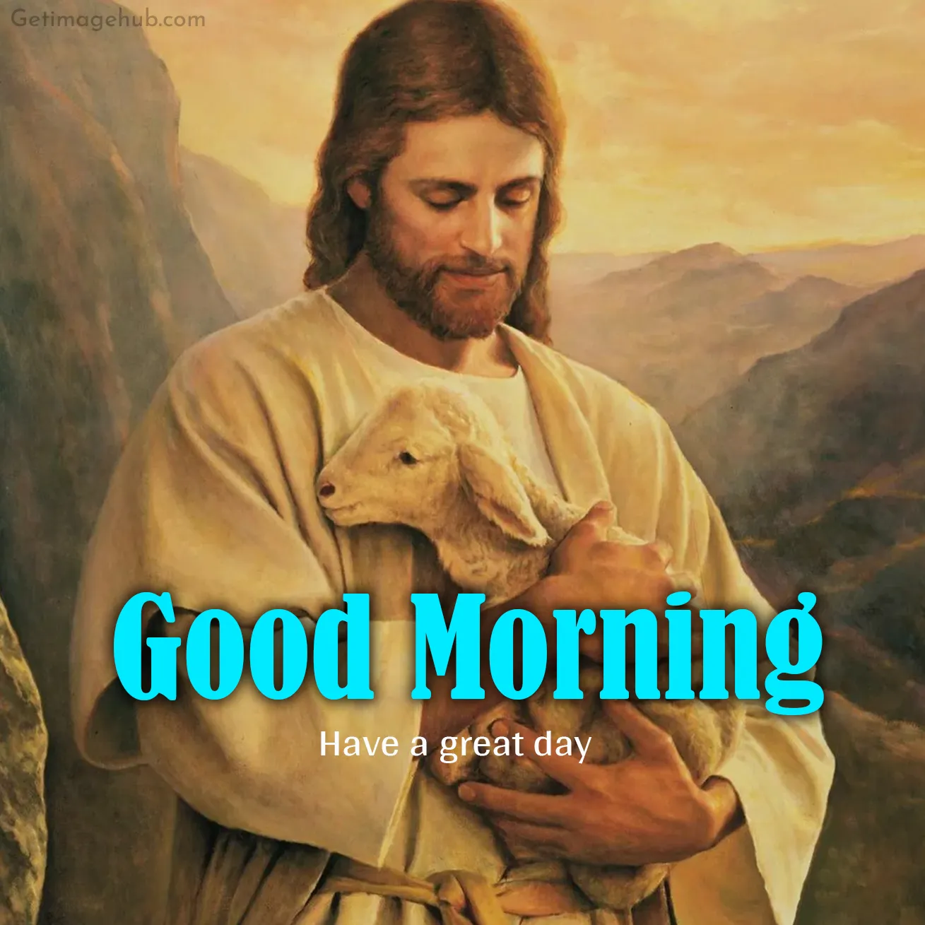 Good Morning Jesus Christ Pic