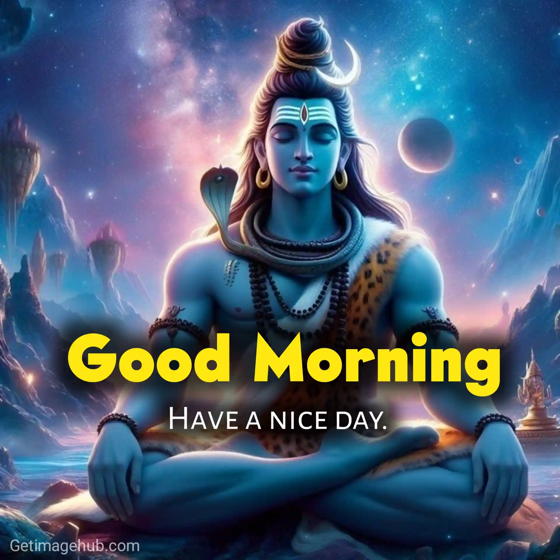 Good Morning Shiv ji Images