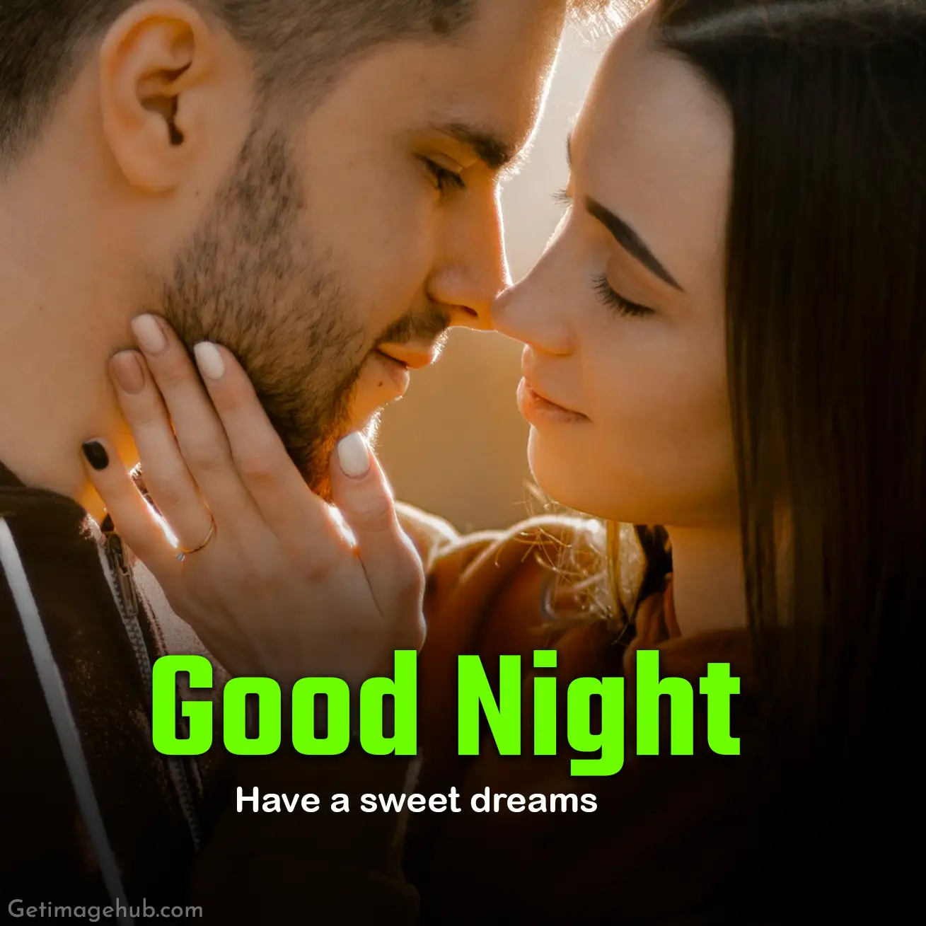 Good night kiss images