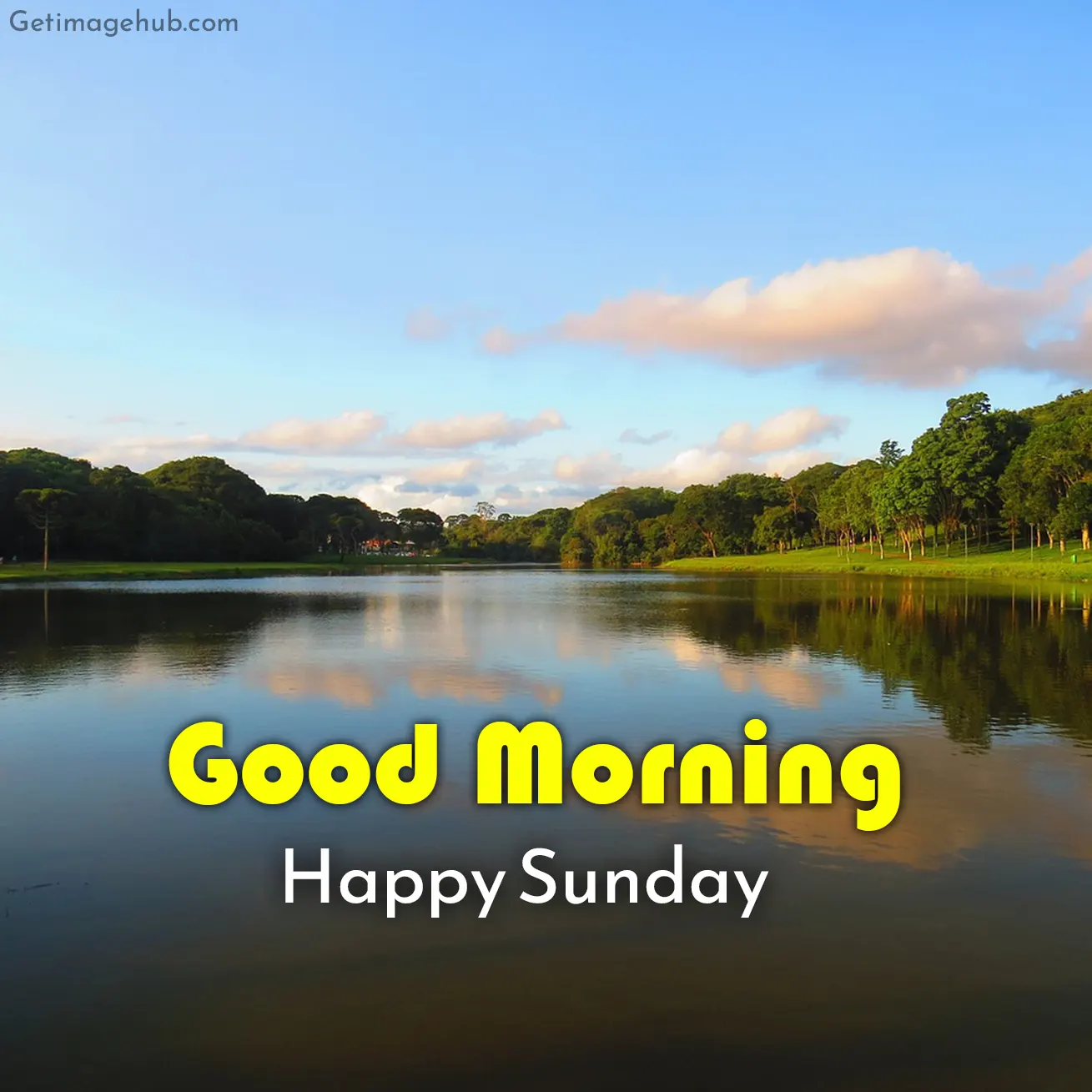 Happy Sunday Good morning