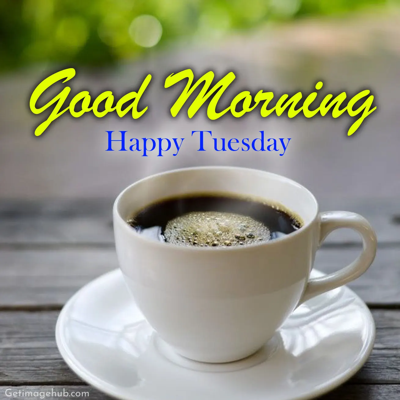 Good morning Tuesday