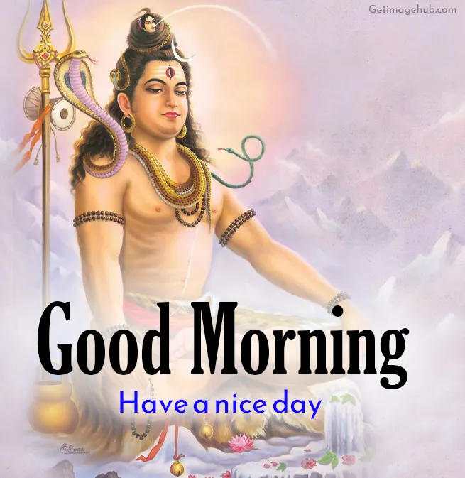 Shiva Good Morning New Image