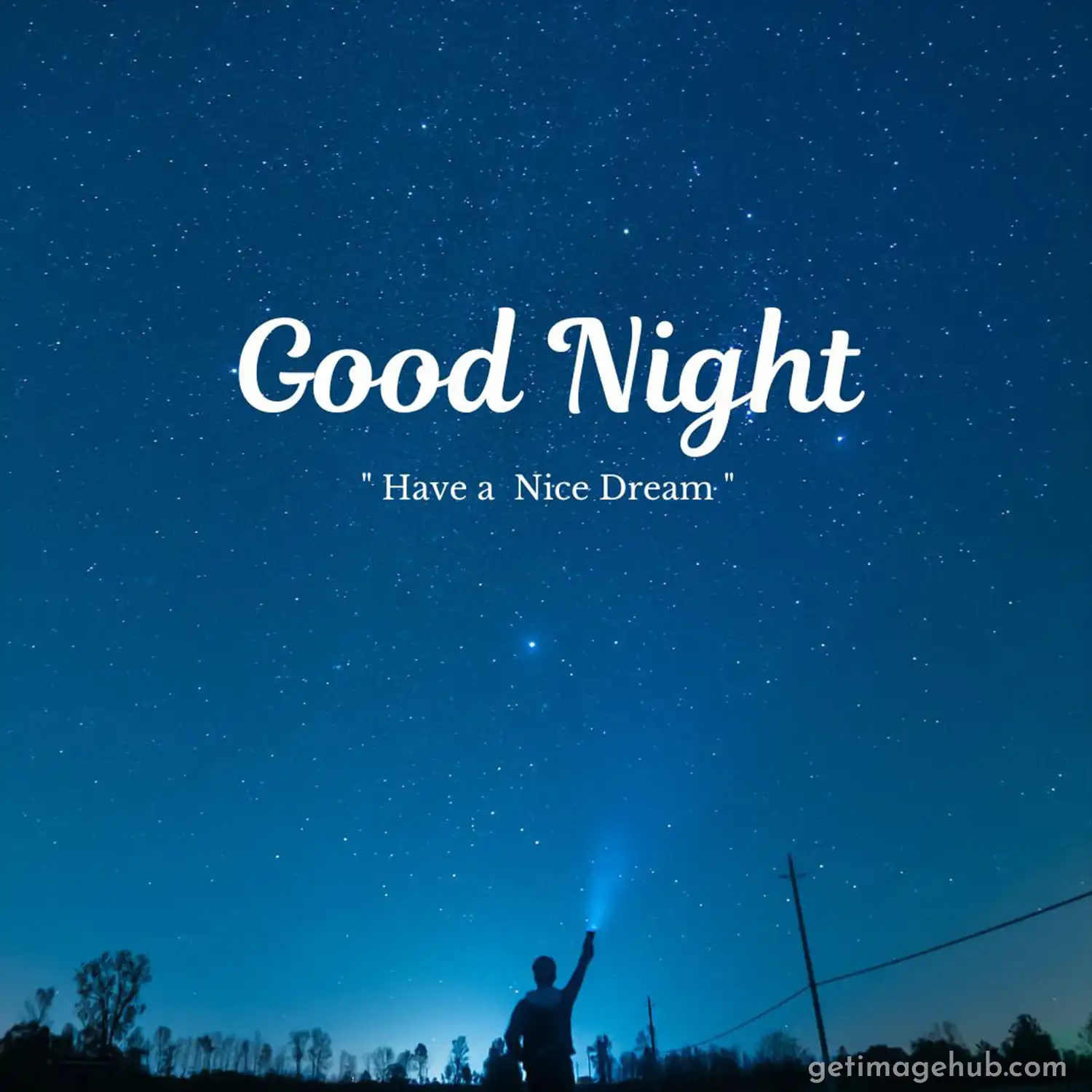 Simple good night images