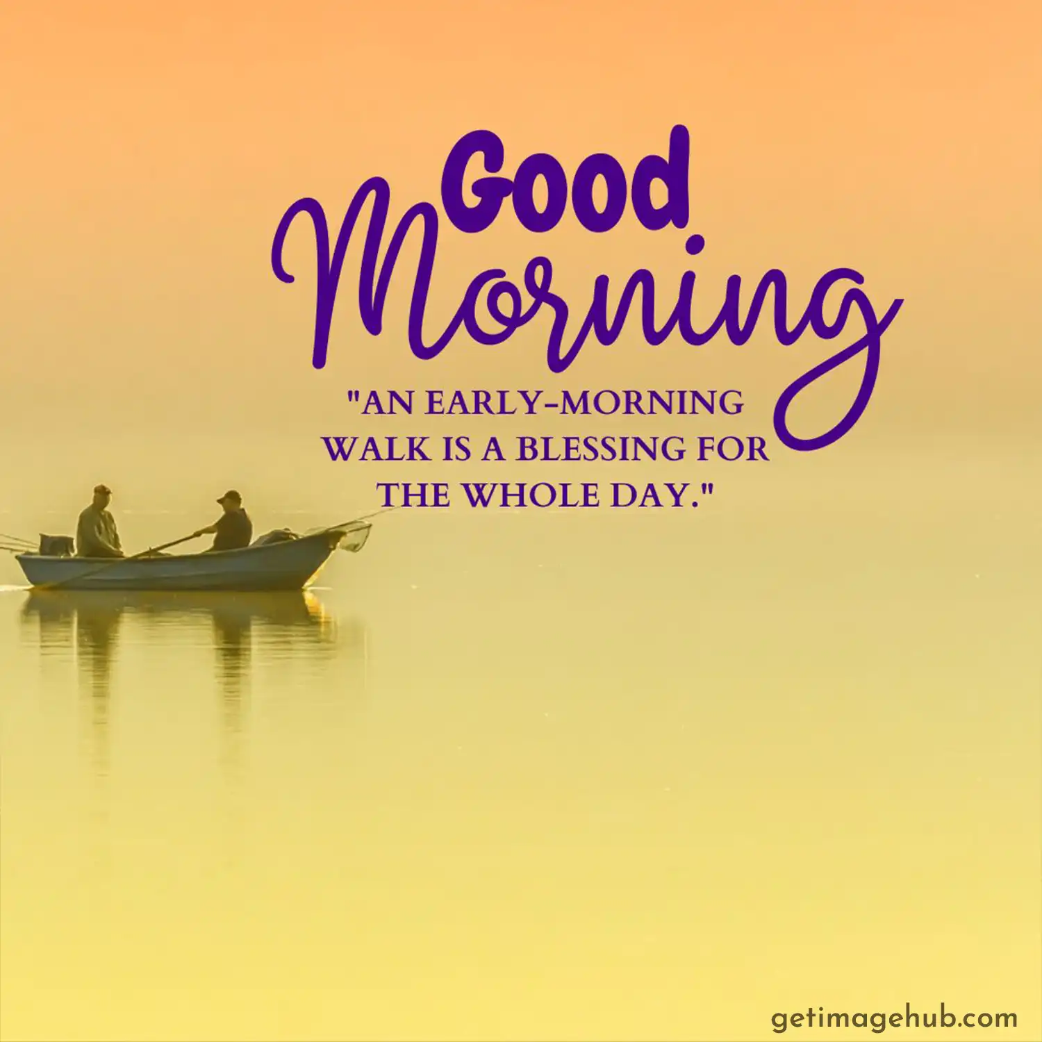 Good morning images with positive words