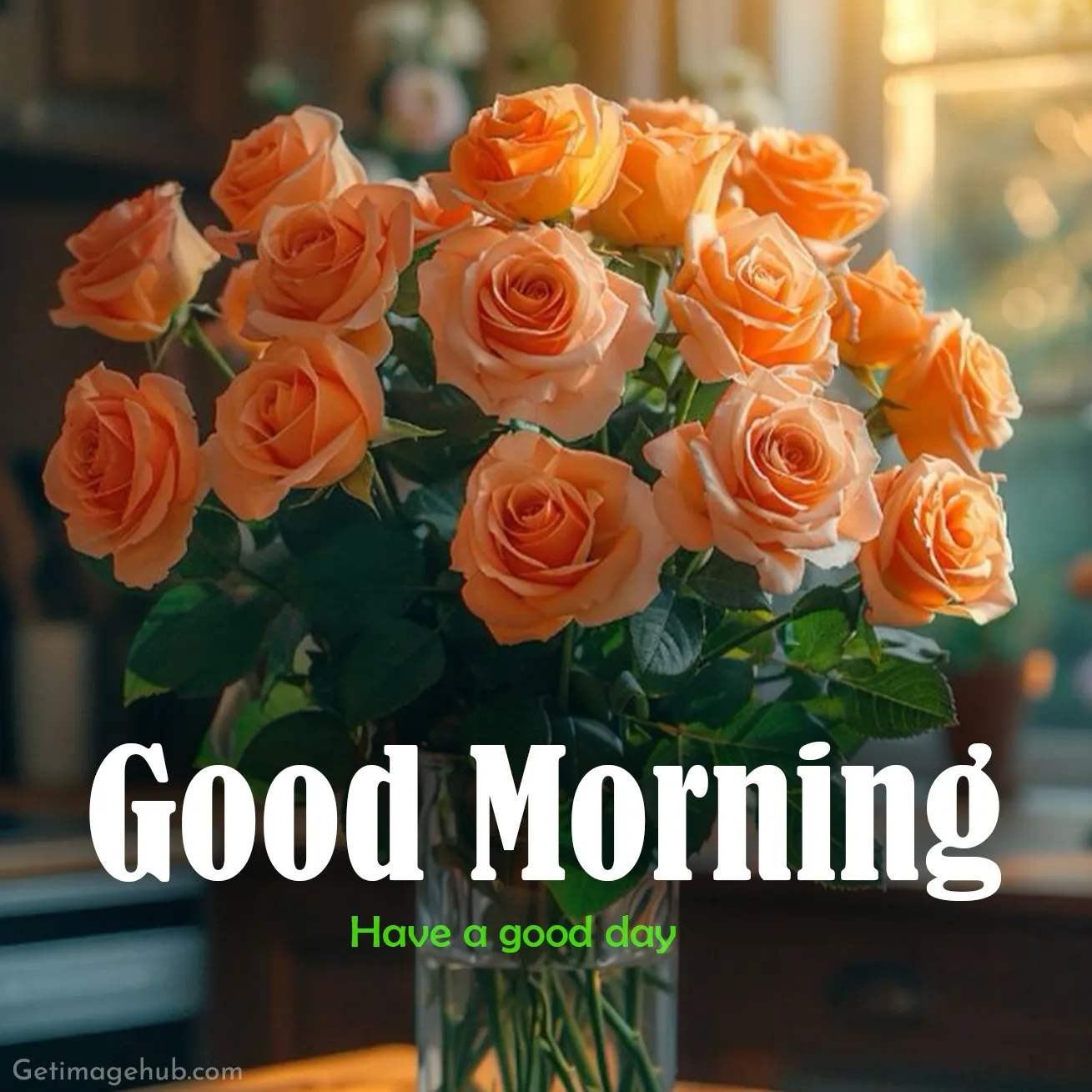 Good morning flowers pictures